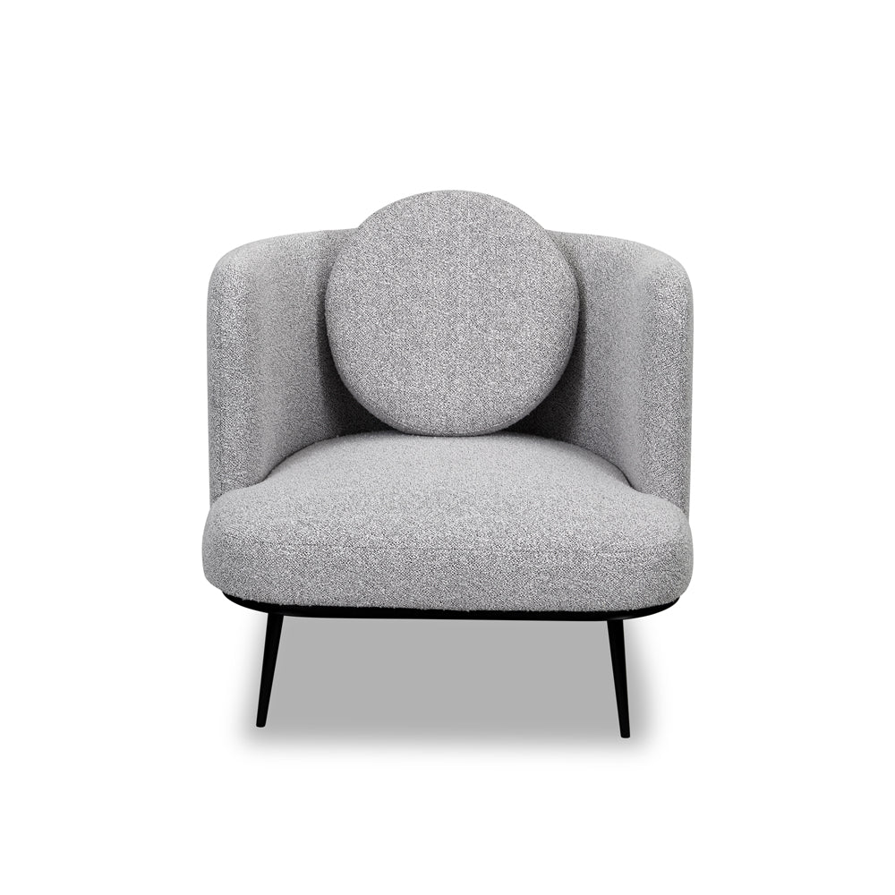 Product photograph of Liang Eimil V Lux Occasional Chair Kalpan Grey from Olivia's.