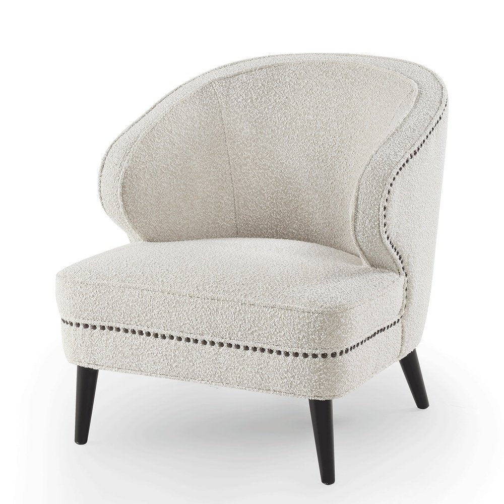 Product photograph of Liang Eimil Lindsay Occasional Chair - Boucle Sand from Olivia's