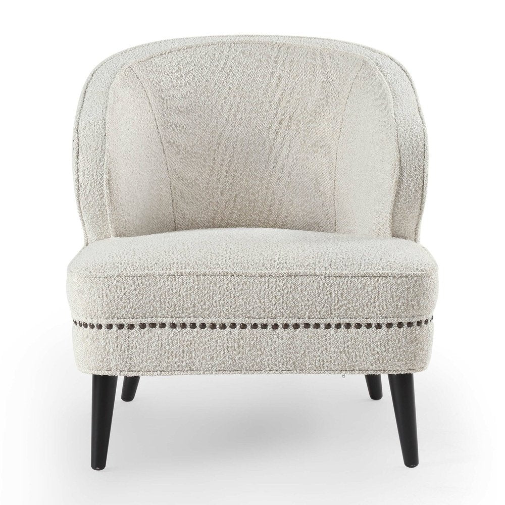 Product photograph of Liang Eimil Lindsay Occasional Chair - Boucle Sand from Olivia's.