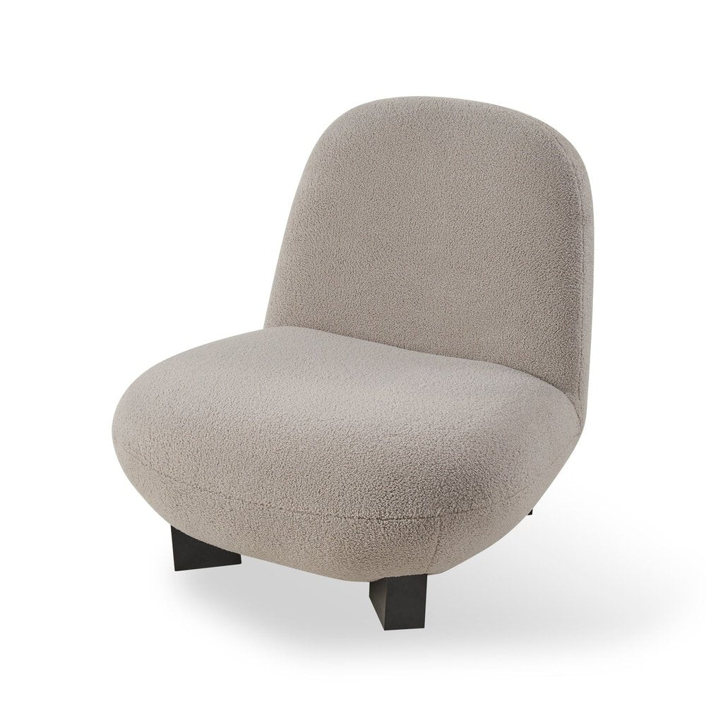 Product photograph of Liang Eimil Mikono Chair - Shearling Alpaca Grey from Olivia's.