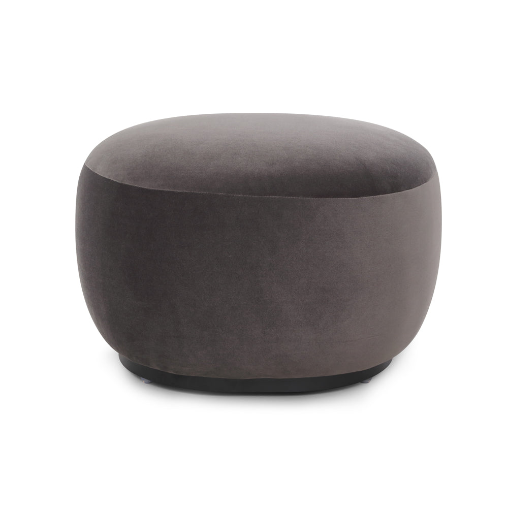 Product photograph of Liang Eimil Polter Ottoman Kaster Slate from Olivia's.