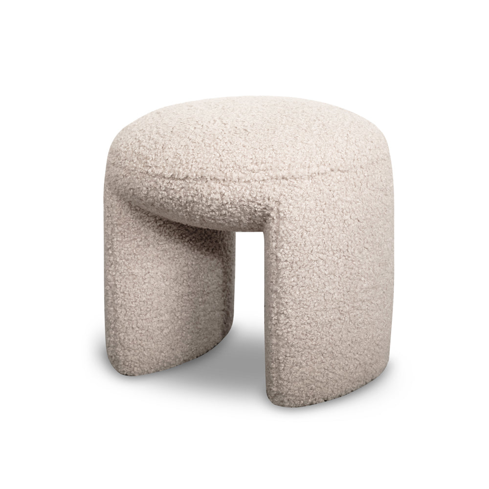 Product photograph of Liang Eimil Kramer Stool Alpaca Sand from Olivia's