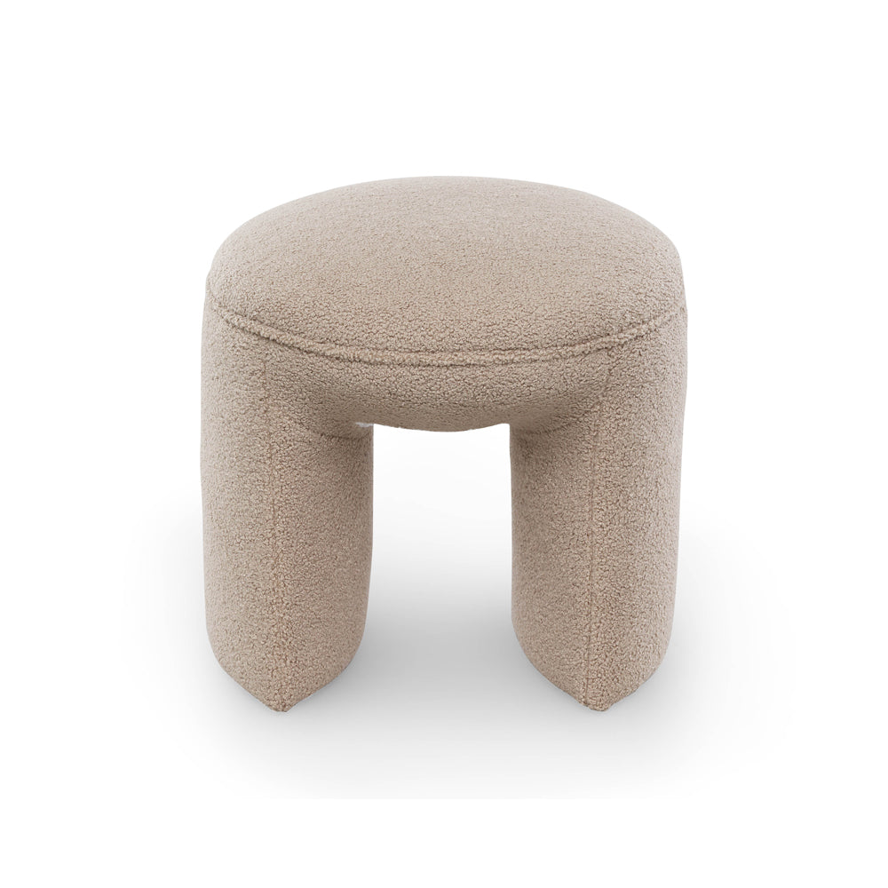Product photograph of Liang Eimil Kramer Stool Alpaca Sand from Olivia's.