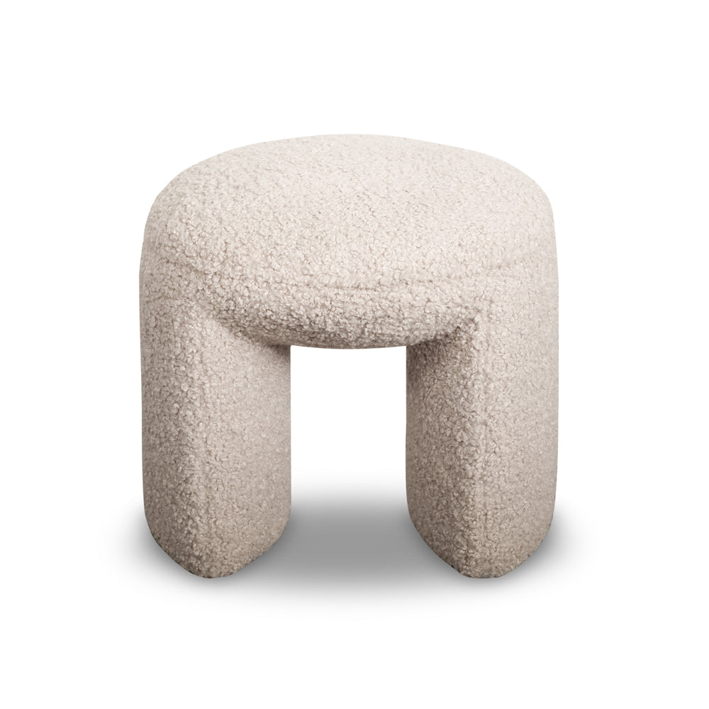 Product photograph of Liang Eimil Kramer Stool Alpaca Sand from Olivia's.