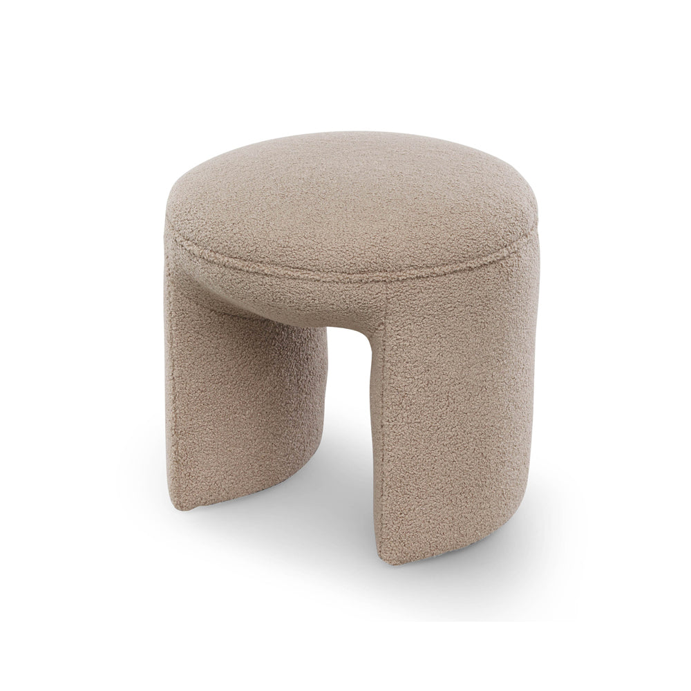Product photograph of Liang Eimil Kramer Stool Alpaca Taupe from Olivia's