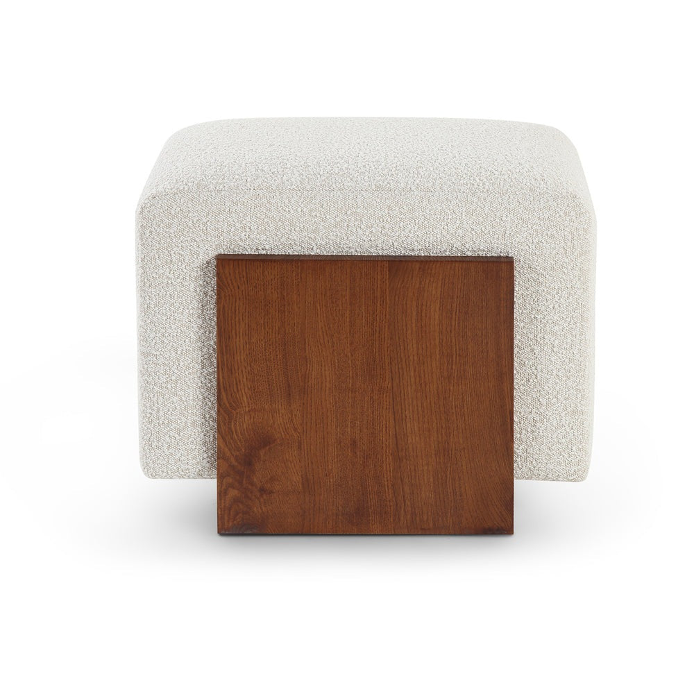 Product photograph of Liang Eimil Warwick Stool - Boucle Sand Classic Brown from Olivia's.