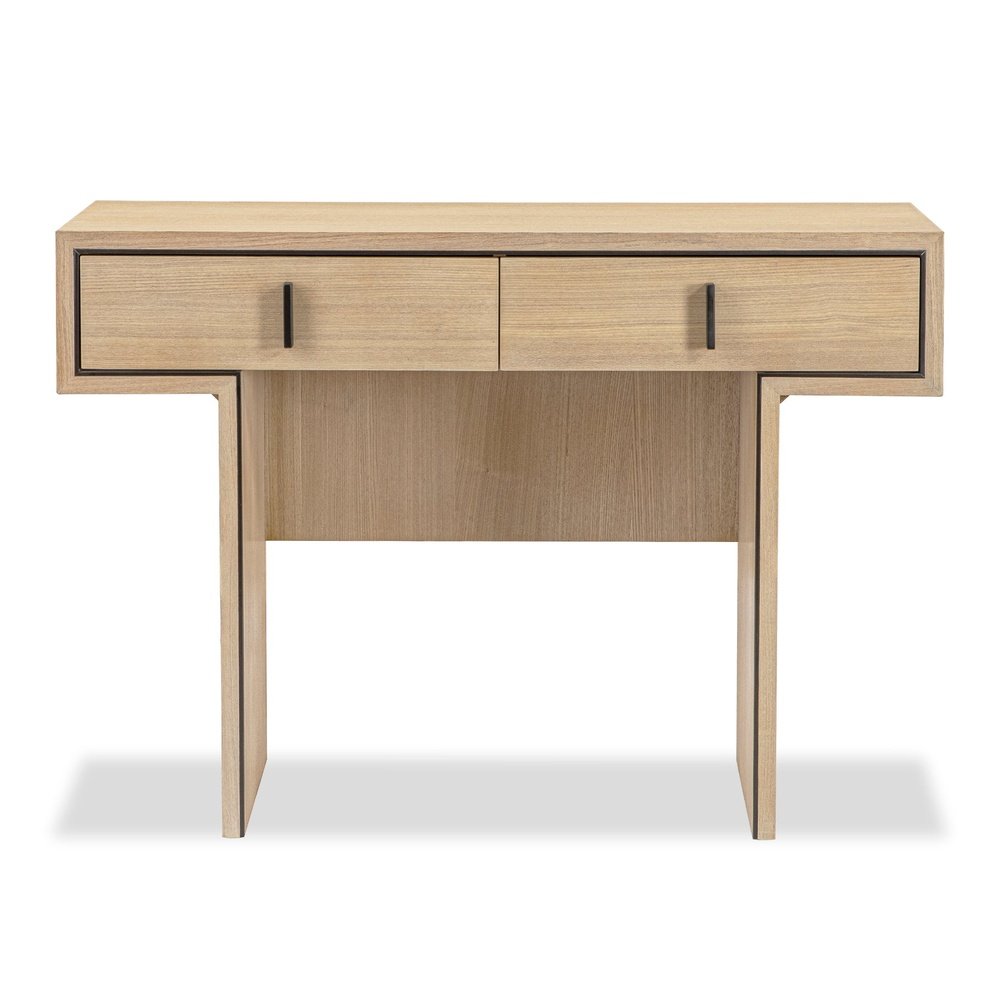 Product photograph of Liang Eimil Tigur Console Table - Natural Oak from Olivia's.