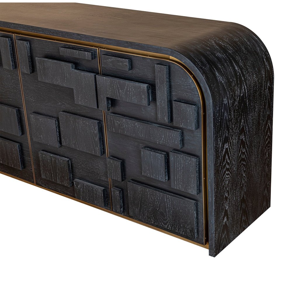 Product photograph of Liang Eimil Brutalist Sideboard from Olivia's.