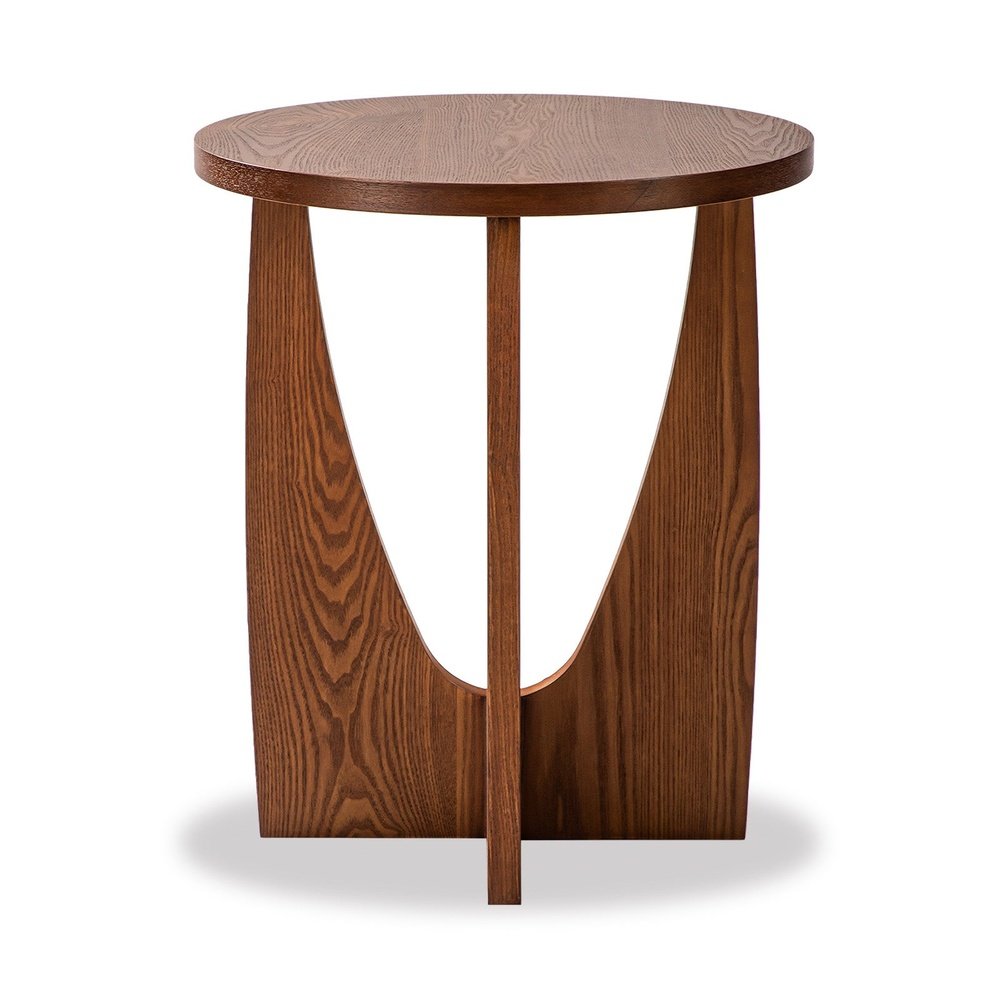 Product photograph of Liang Eimil Borne Side Table - Classic Brown Ash from Olivia's.