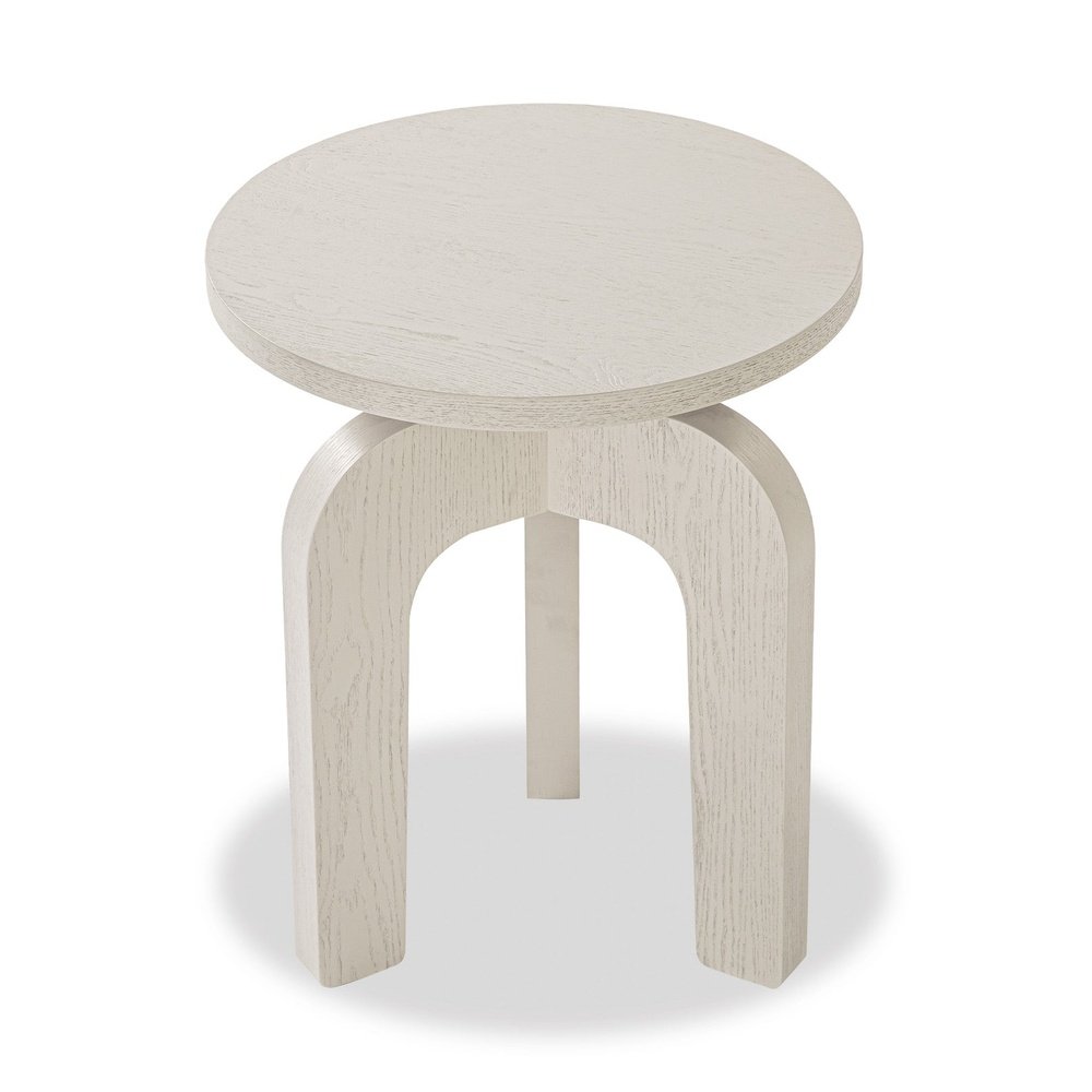 Product photograph of Liang Eimil Otek Side Table - Natural Cream from Olivia's.