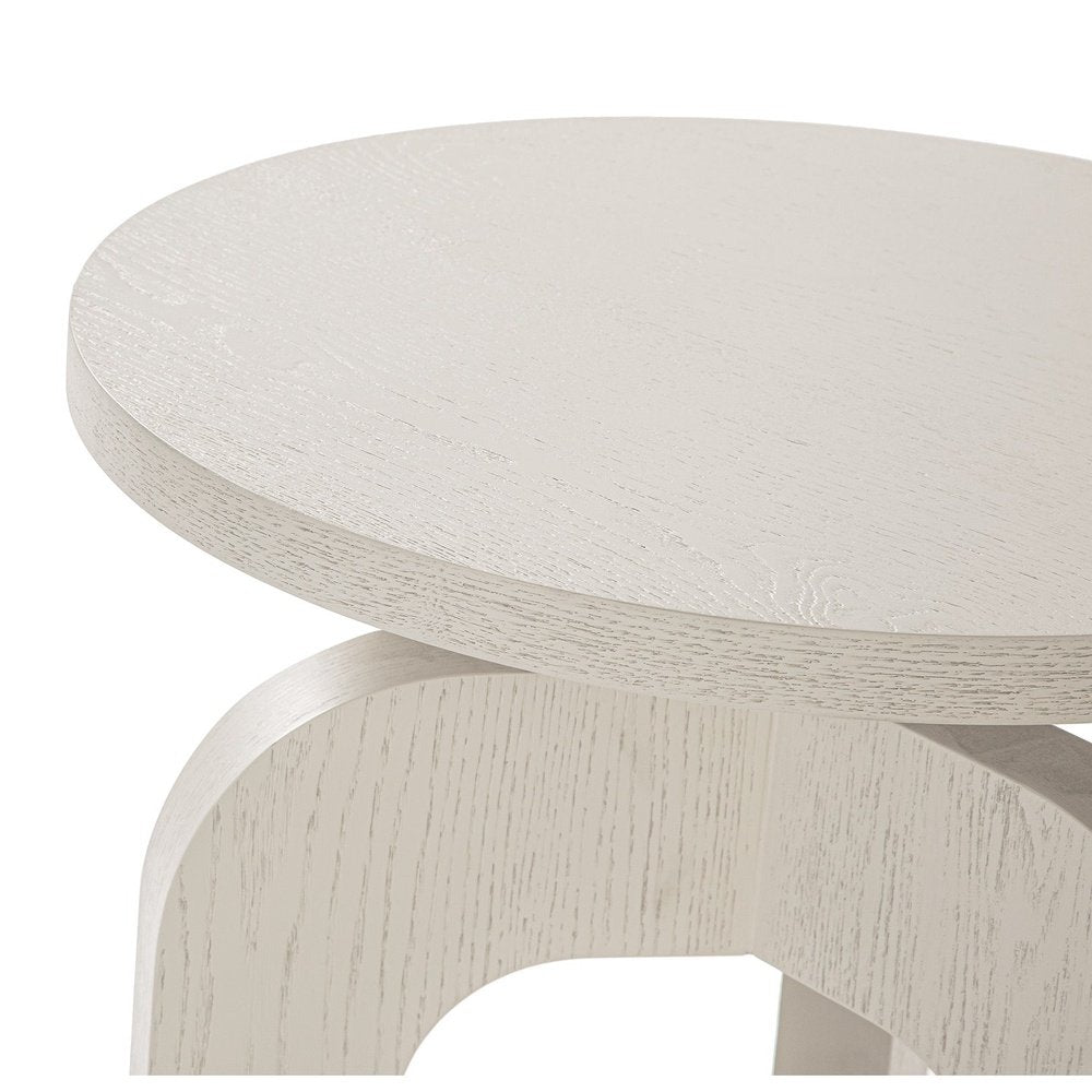 Product photograph of Liang Eimil Otek Side Table - Natural Cream from Olivia's.