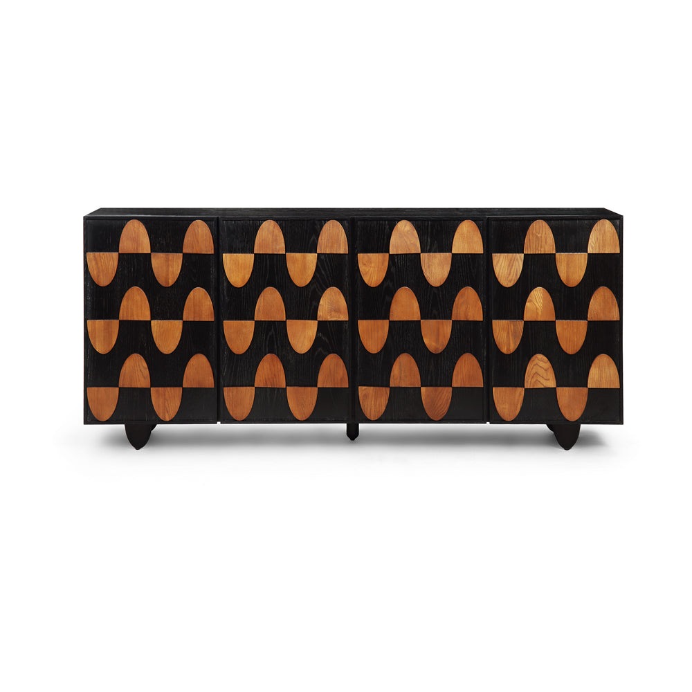 Product photograph of Liang Eimil Mansour Sideboard - Wenge Classic Brown from Olivia's