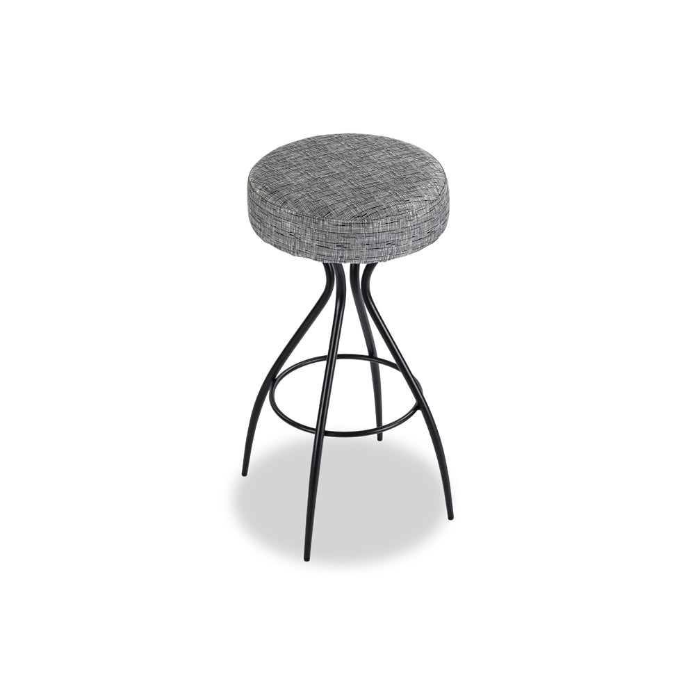 Product photograph of Liang Eimil Hydra Bar Stool Boucle Grey from Olivia's.