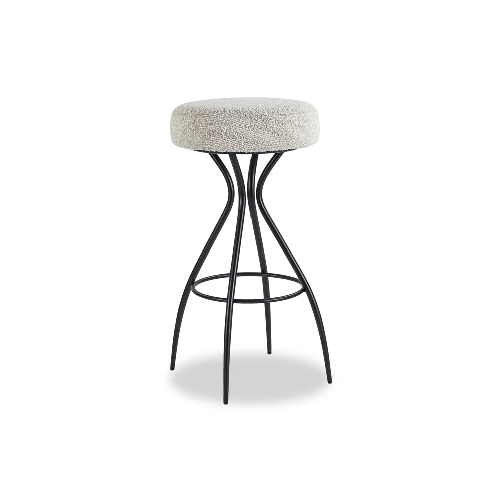 Product photograph of Liang Eimil Hydra Bar Stool Boucle Sand from Olivia's