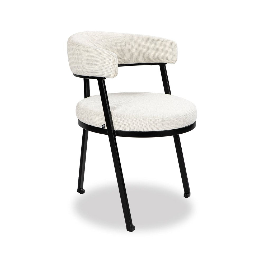 Product photograph of Liang Eimil Bonnet Dining Chair - Pilman Beige from Olivia's