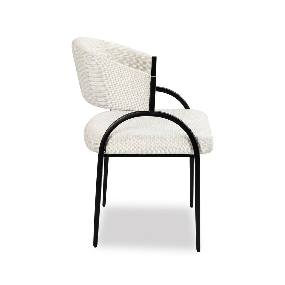 Product photograph of Liang Eimil Pavilion Dining Chair - Pilman Beige from Olivia's.