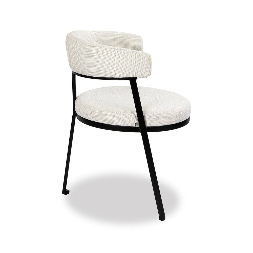 Product photograph of Liang Eimil Bonnet Dining Chair - Pilman Beige from Olivia's.