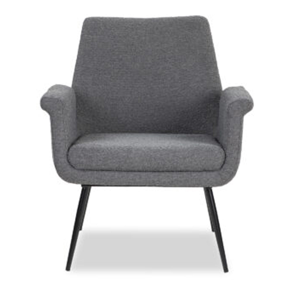 Product photograph of Liang Eimil Fiore Occasional Chair - Boucle Grey from Olivia's.