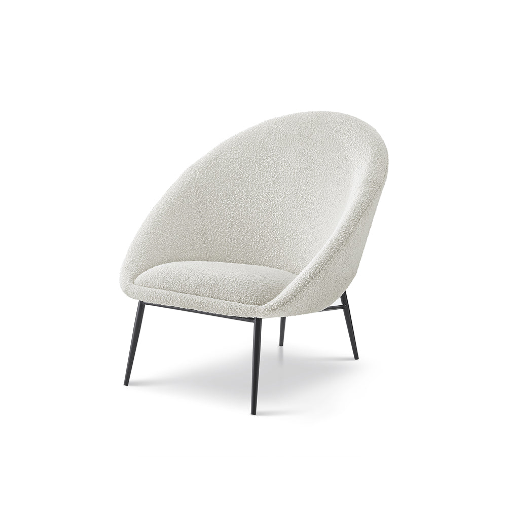 Liang Eimil Ovalo Occasional Chair Boucle Sand