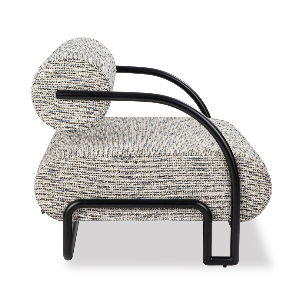 Product photograph of Liang Eimil Compo Occasional Chair - Sherpa Grey from Olivia's.