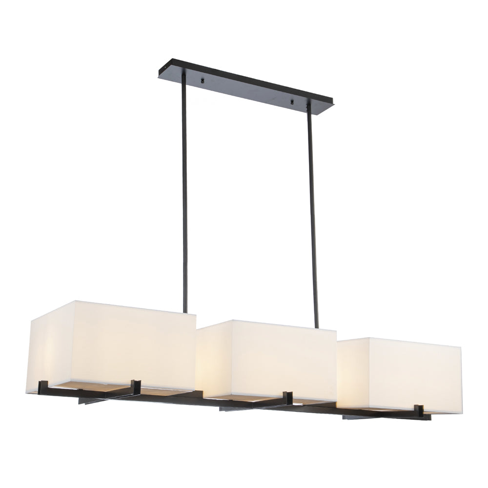 Product photograph of Liang Eimil Cameron Pendant Lamp Matt Black from Olivia's