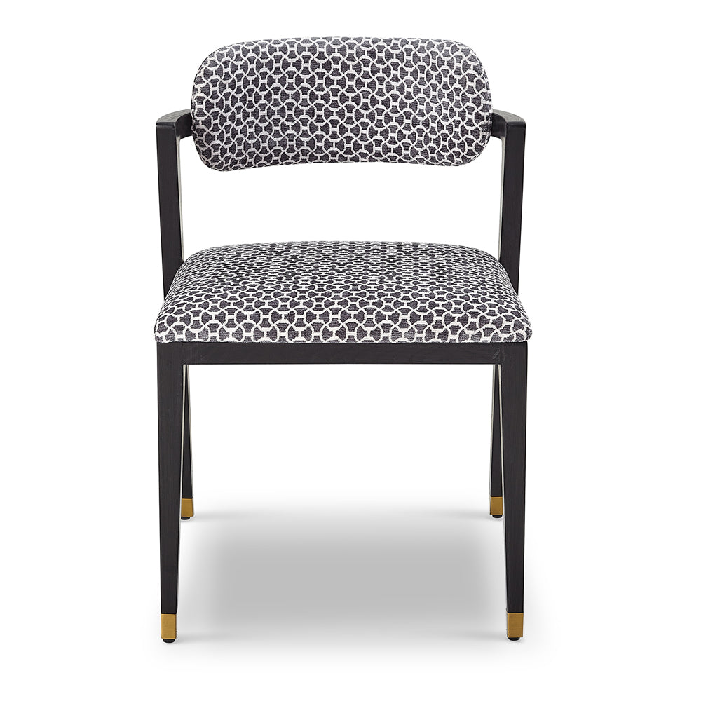 Product photograph of Liang Eimil Greta Dining Chair Clover Grey from Olivia's.