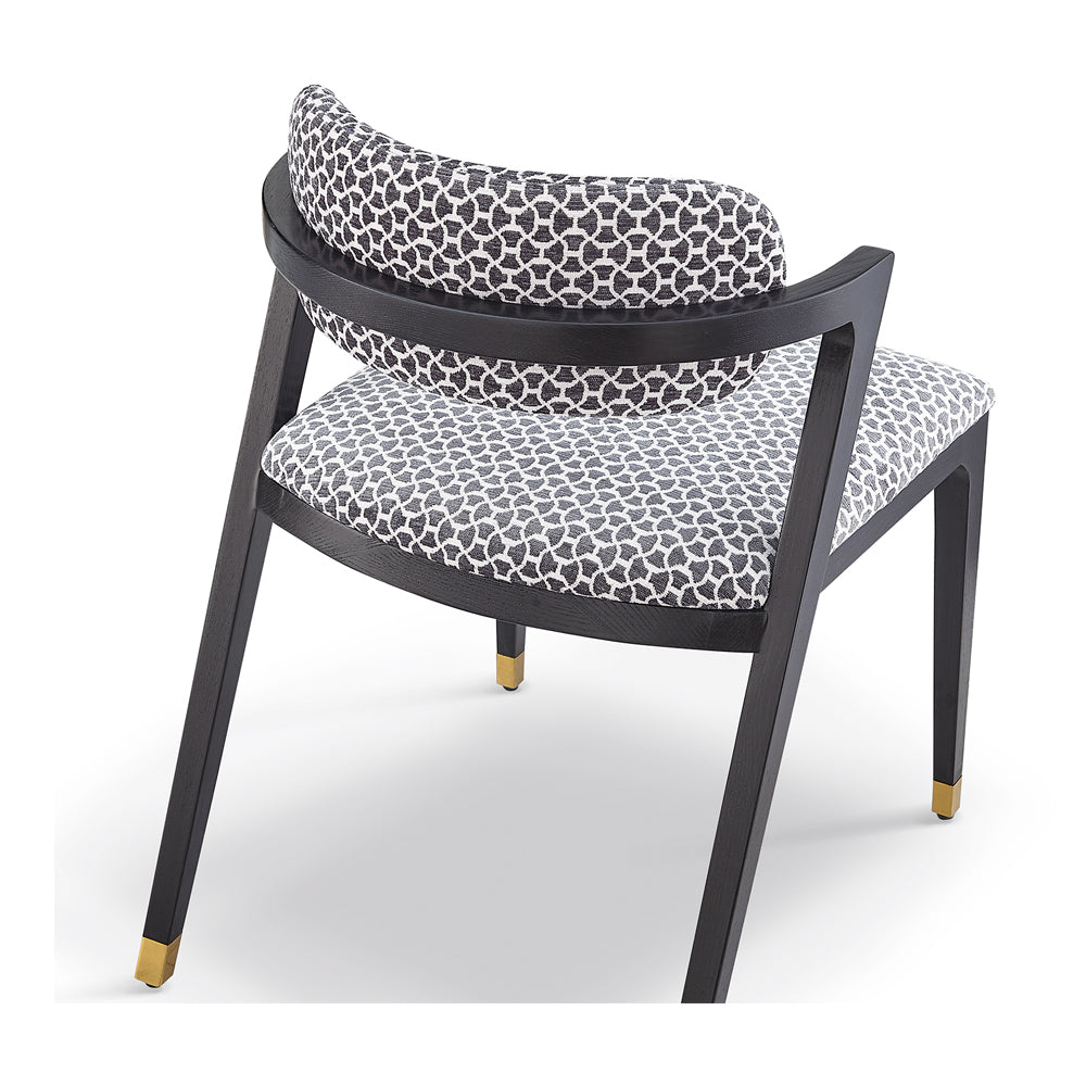 Product photograph of Liang Eimil Greta Dining Chair Clover Grey from Olivia's.