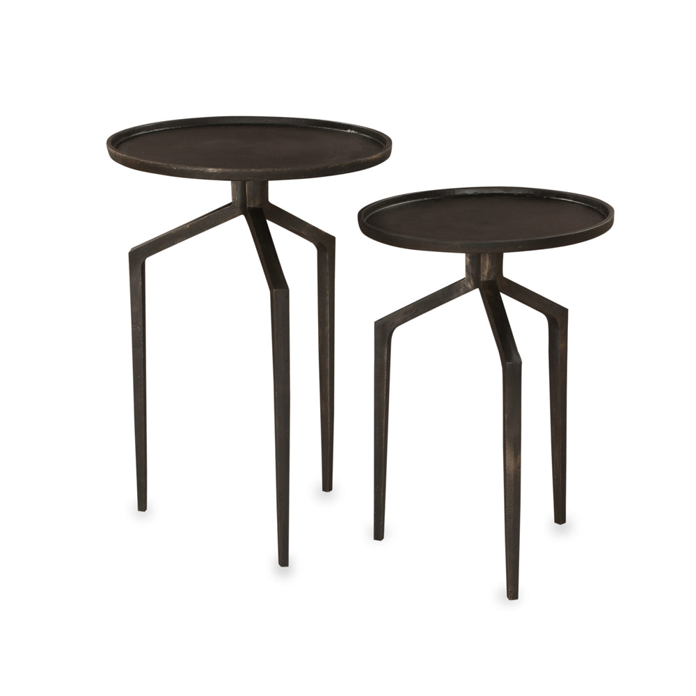 Product photograph of Liang Eimil Spider Side Table - Set Of 2 from Olivia's