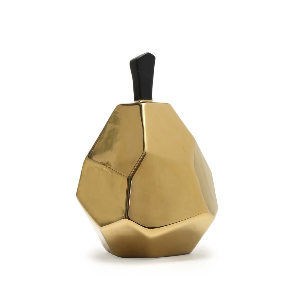 Liang Eimil Gold Pear Sculpture
