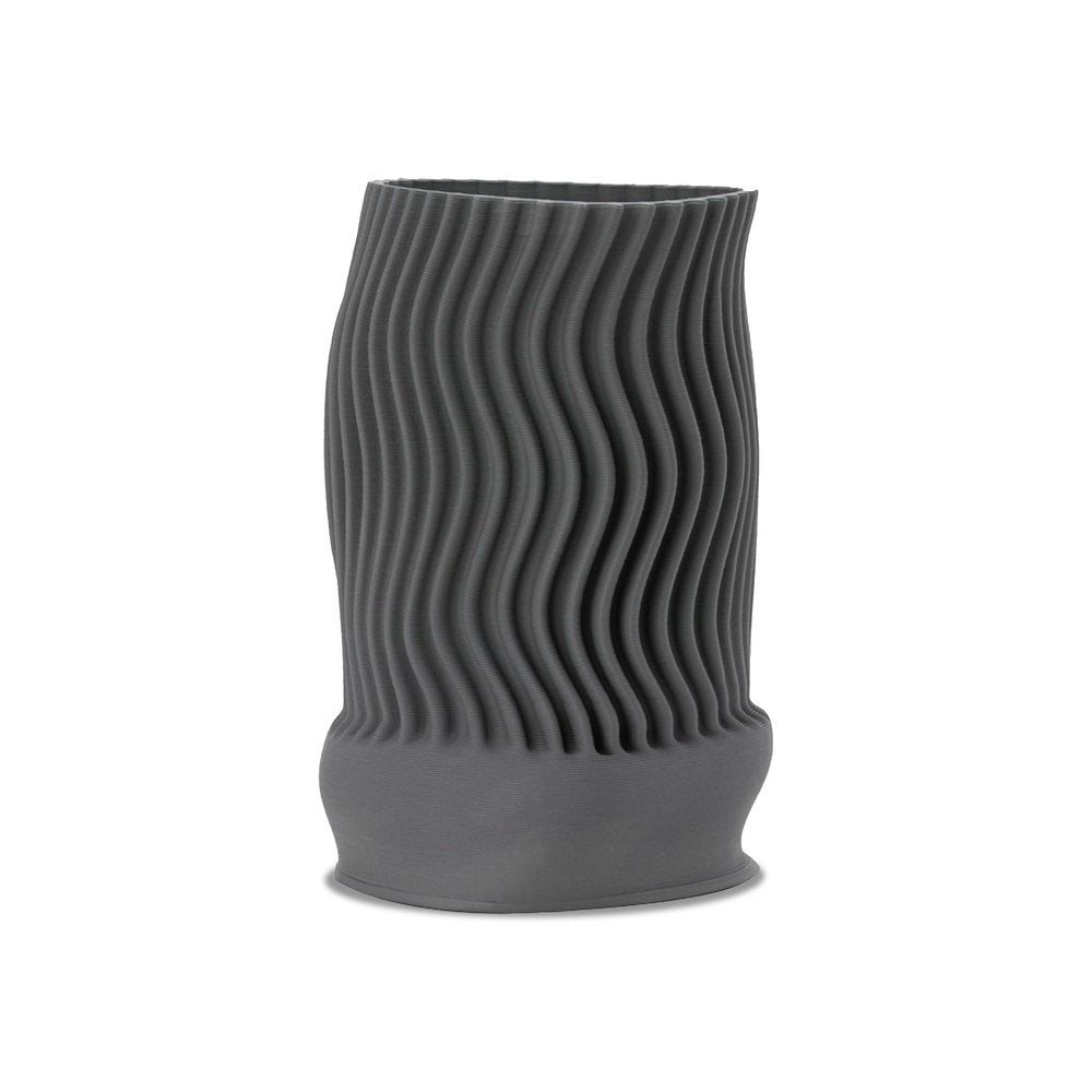 Product photograph of Liang And Eimil Vradia Ceramic Vase In Dark Grey from Olivia's