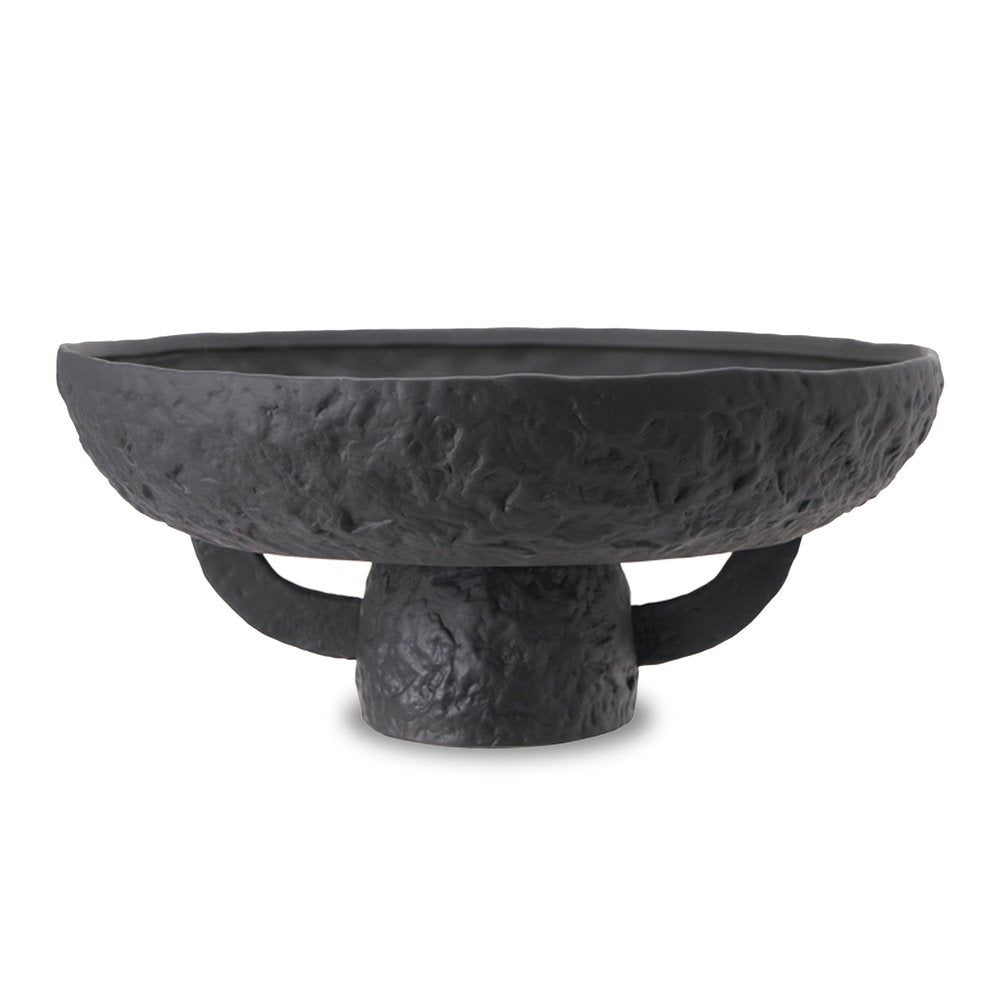 Product photograph of Liang And Eimil Namito Ceramic Bowl In Black from Olivia's
