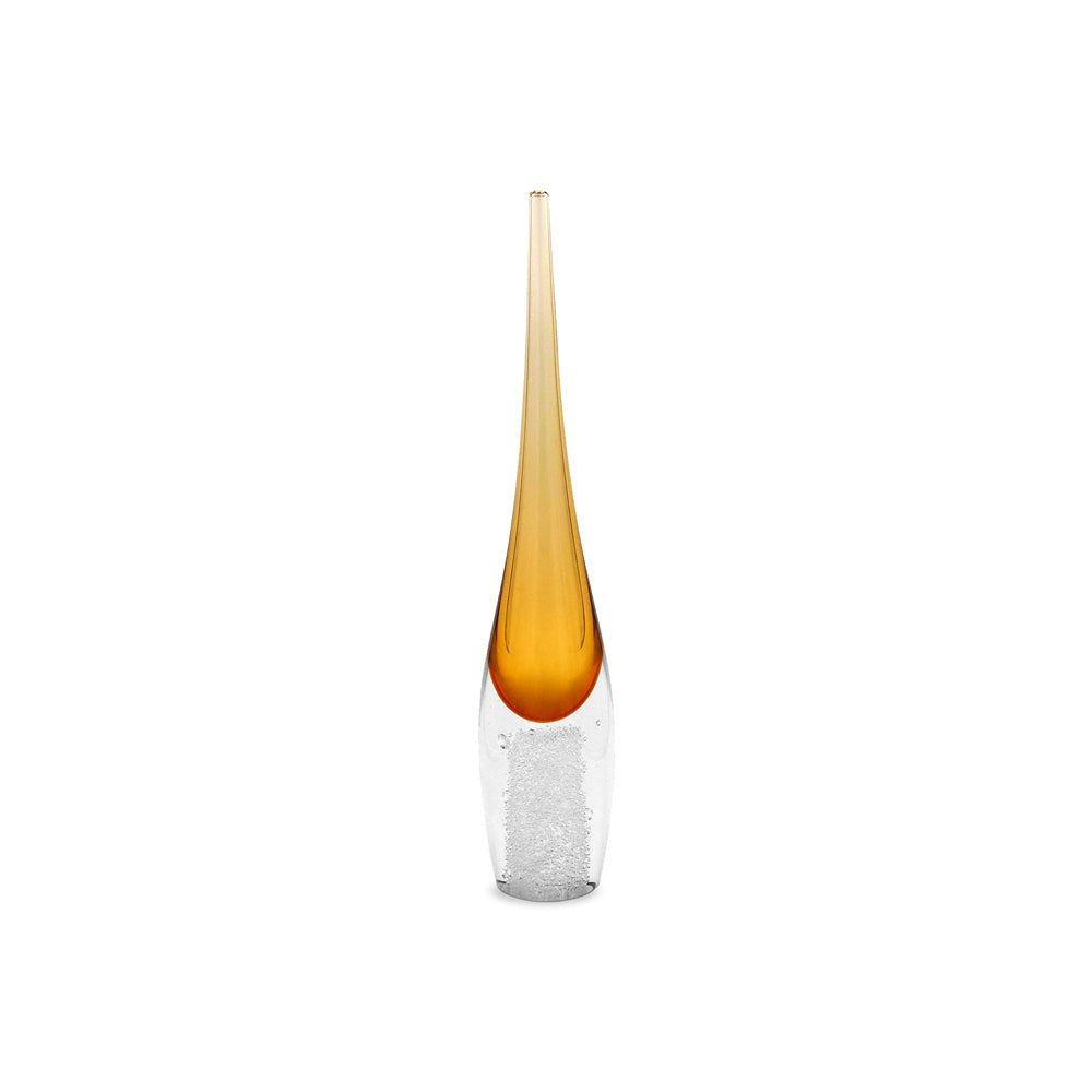 Product photograph of Liang Eimil Ellis Crystal Amber Vase Large from Olivia's.