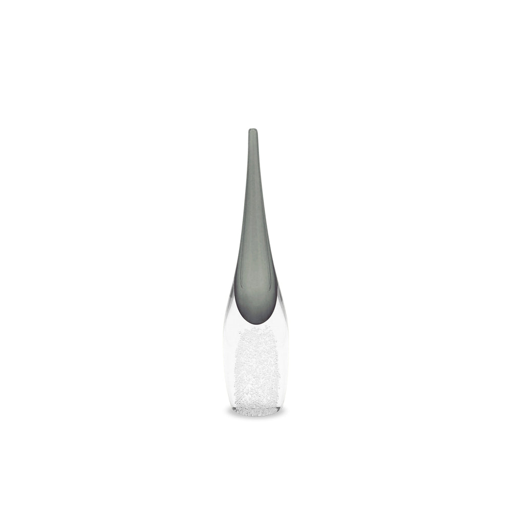 Product photograph of Liang Eimil Ellis Crystal Grey Vase Small from Olivia's