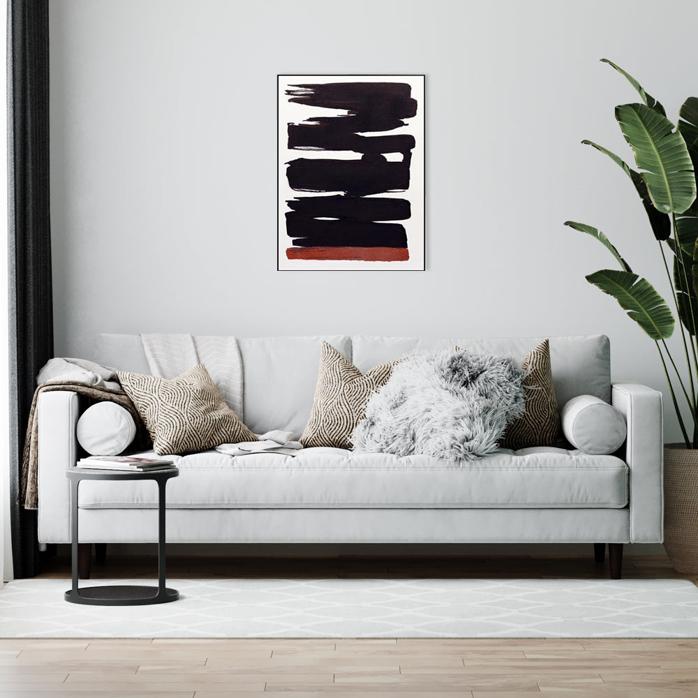 Product photograph of Liang Eimil Abstract Composition Ii Oil On Canvas Painting from Olivia's.