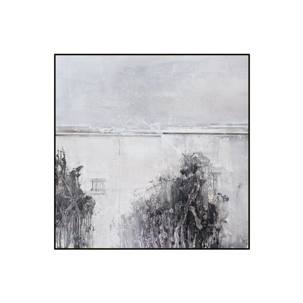 Product photograph of Liang Eimil Theo Wall Art Grey from Olivia's