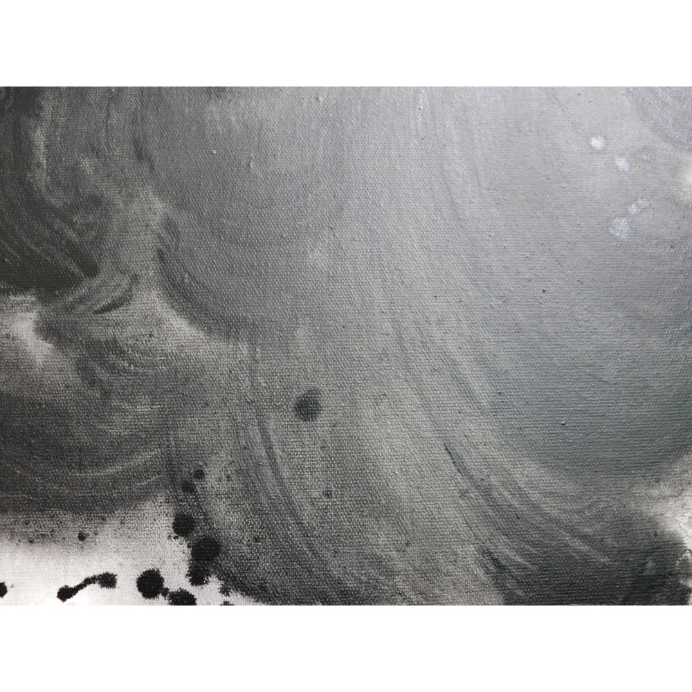 Product photograph of Liang Eimil Abstract Wave Wall Art Black from Olivia's.