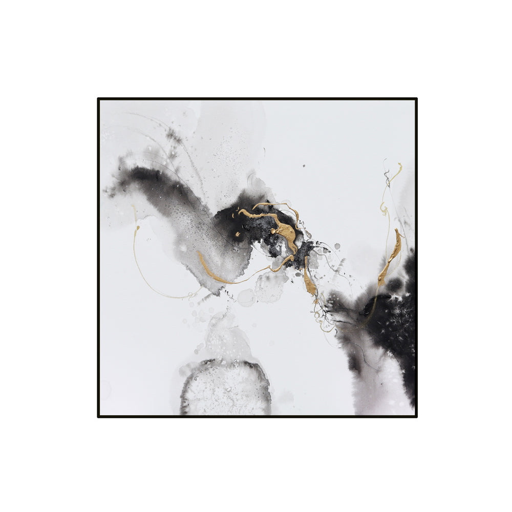 Product photograph of Liang Eimil Kovan Iii Wall Art Black And Gold from Olivia's
