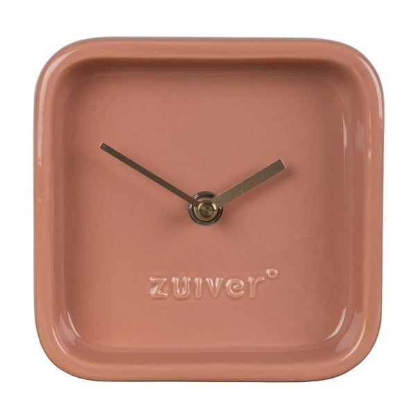 Product photograph of Zuiver Cute Clock Pink from Olivia's