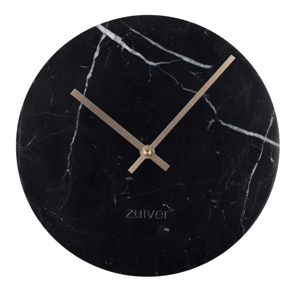 Zuiver Clock Time Marble Black