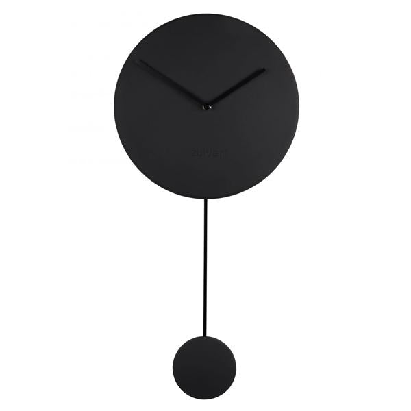 Zuiver Clock Minimal Black Outlet