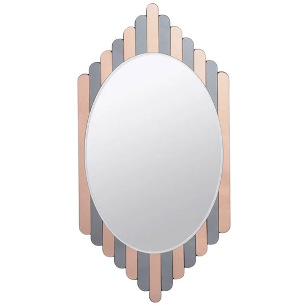 Product photograph of Libra Luxurious Glamour Collection - Conti Regal Wall Mirror from Olivia's