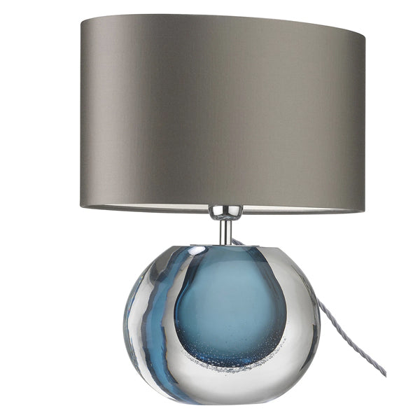 Heathfield Co Gaia Blue Table Lamp