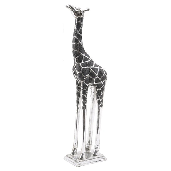 Product photograph of Libra Midnight Mayfair Collection - Giraffe Sculpture Head Forward from Olivia's