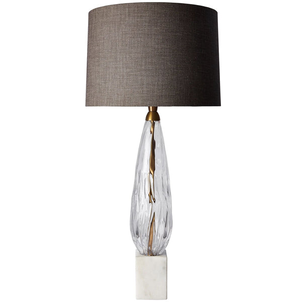 Heathfield Co Haywood Clear Table Lamp