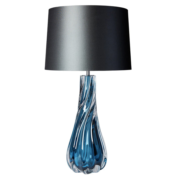 Heathfield Co Naiad Blue Table Lamp