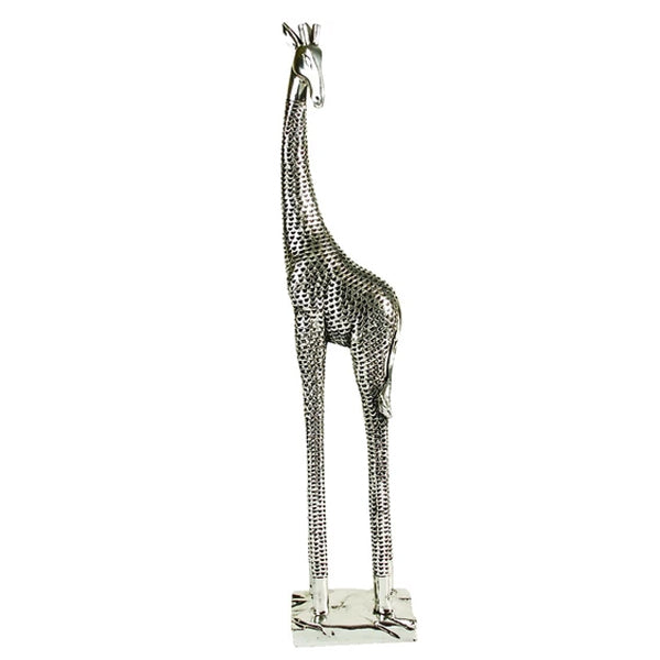 Product photograph of Libra Interiors Giraffe Small Silver from Olivia's