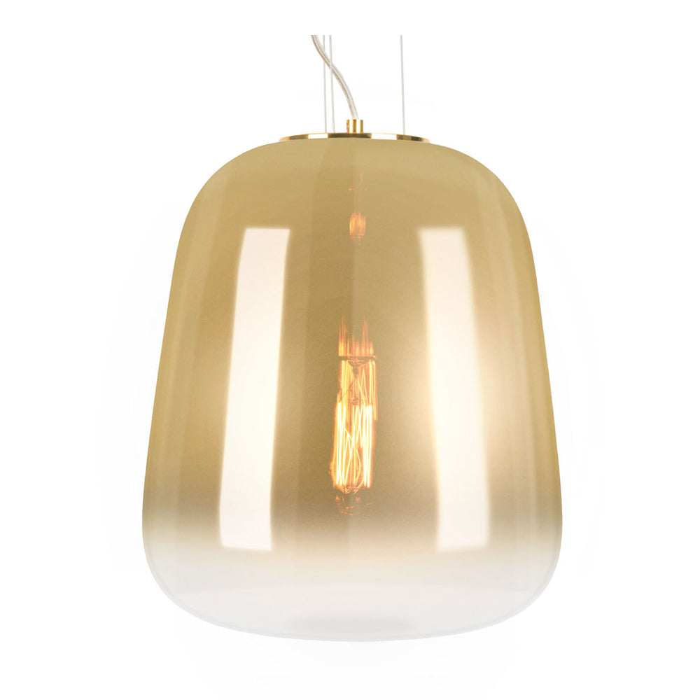 Present Time Cone Pendant Lamp Gold