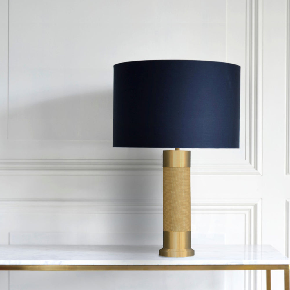 Product photograph of Arcform Lighting - Maxi Loom Table Lamp Base In Brushed Brass from Olivia's.
