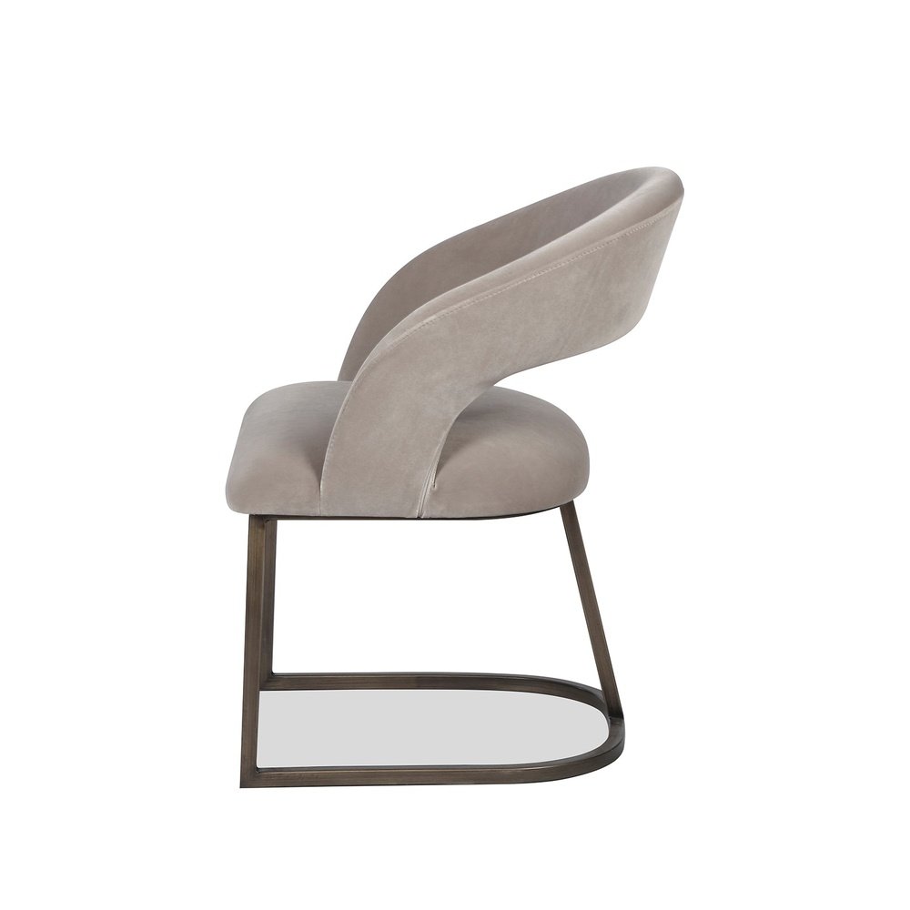 Product photograph of Liang Eimil Alfie Dining Chair Mink from Olivia's.