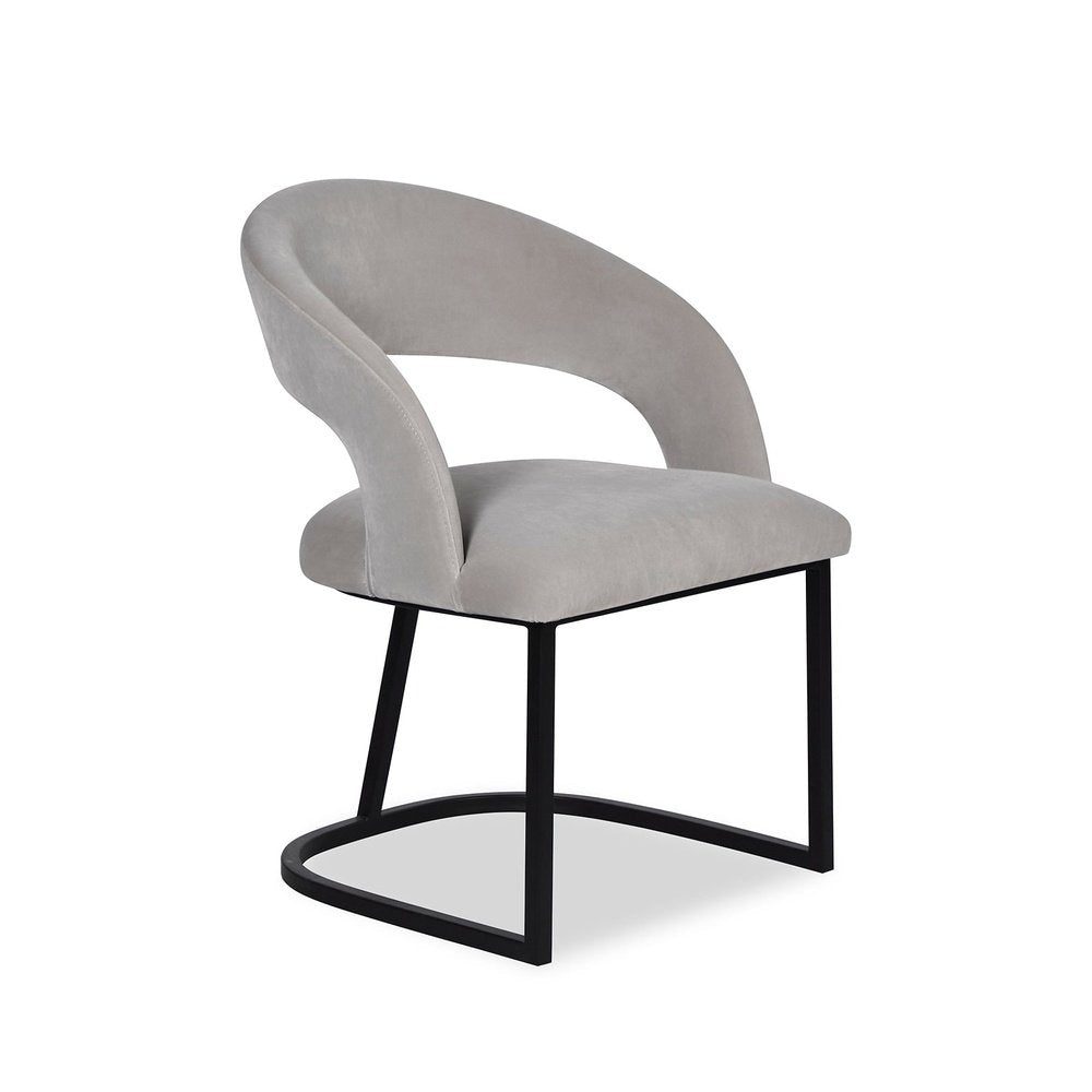 Product photograph of Liang Eimil Alfie Dining Chair Dorian Grey Outlet from Olivia's.